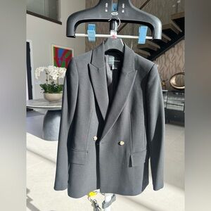 Club Monaco Black Blazer with Buttons